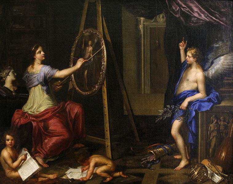 Charles Alphonse du Fresnoy Allegory of Painting, Musee des Beaux Arts, Dijon